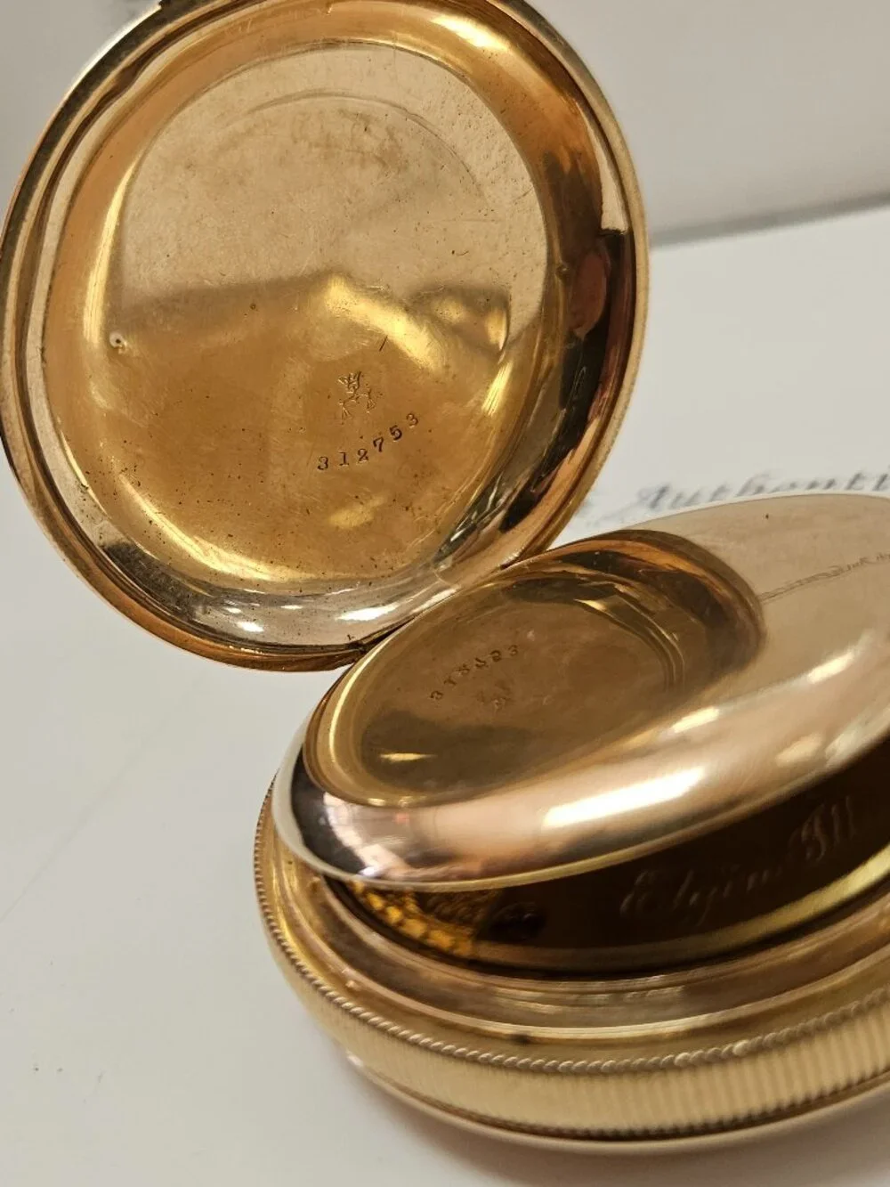 Elgin National Watch Co. Hunter case pocket watch